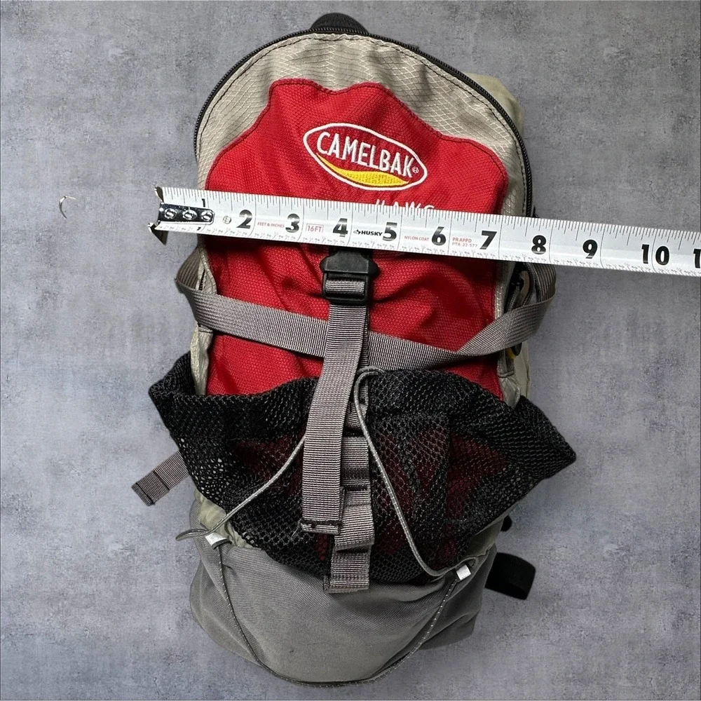 Camelbak‎ H.A.W.G Hawg Backpack Hydration Pack Omega Reservoir Gray/Red